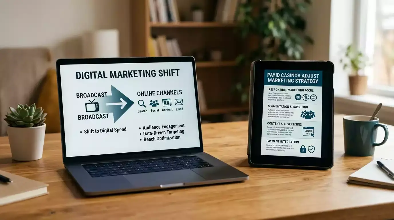 Shift from broadcast to digital marketing for PayID casinos after the advertising ban
