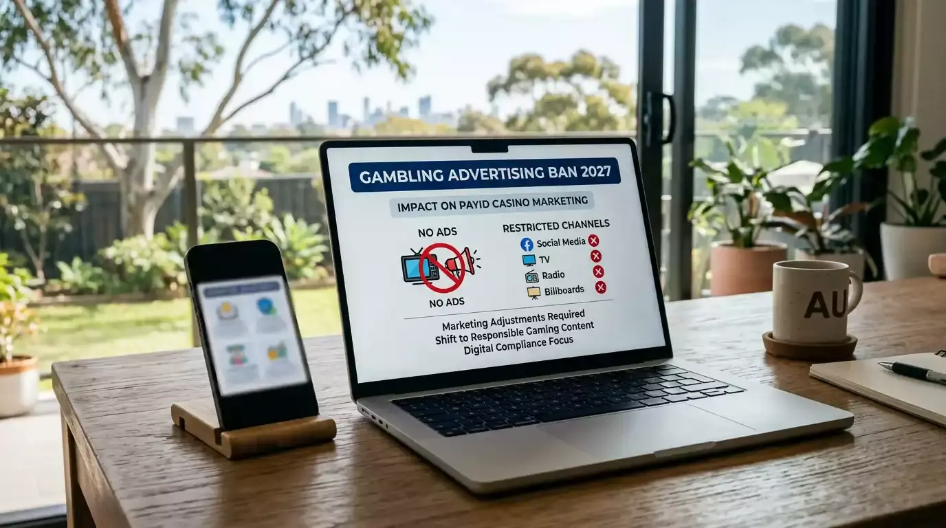 Australia 2027 gambling advertising ban and its impact on PayID casino marketing
