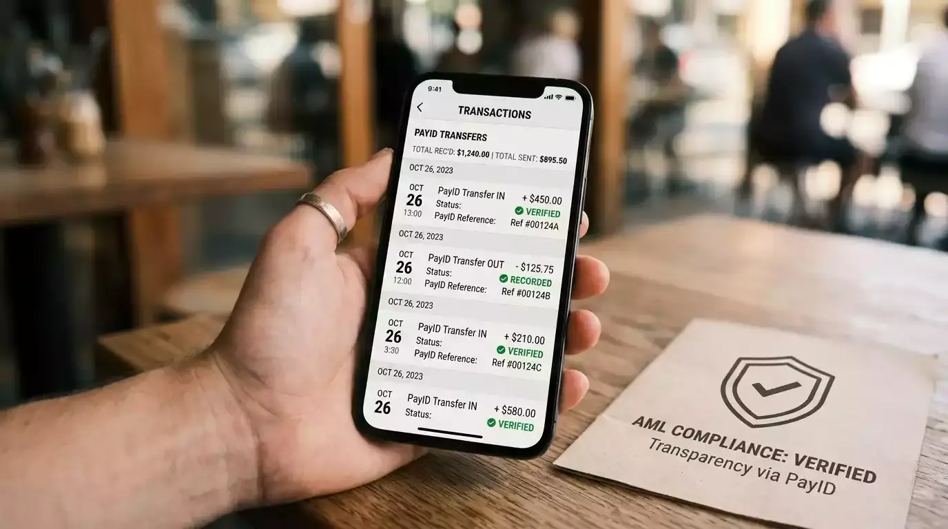 PayID transaction transparency providing AML compliance advantages
