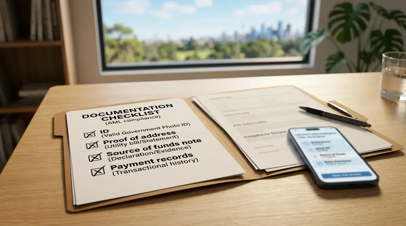 Documentation tips for AML compliance at PayID casinos