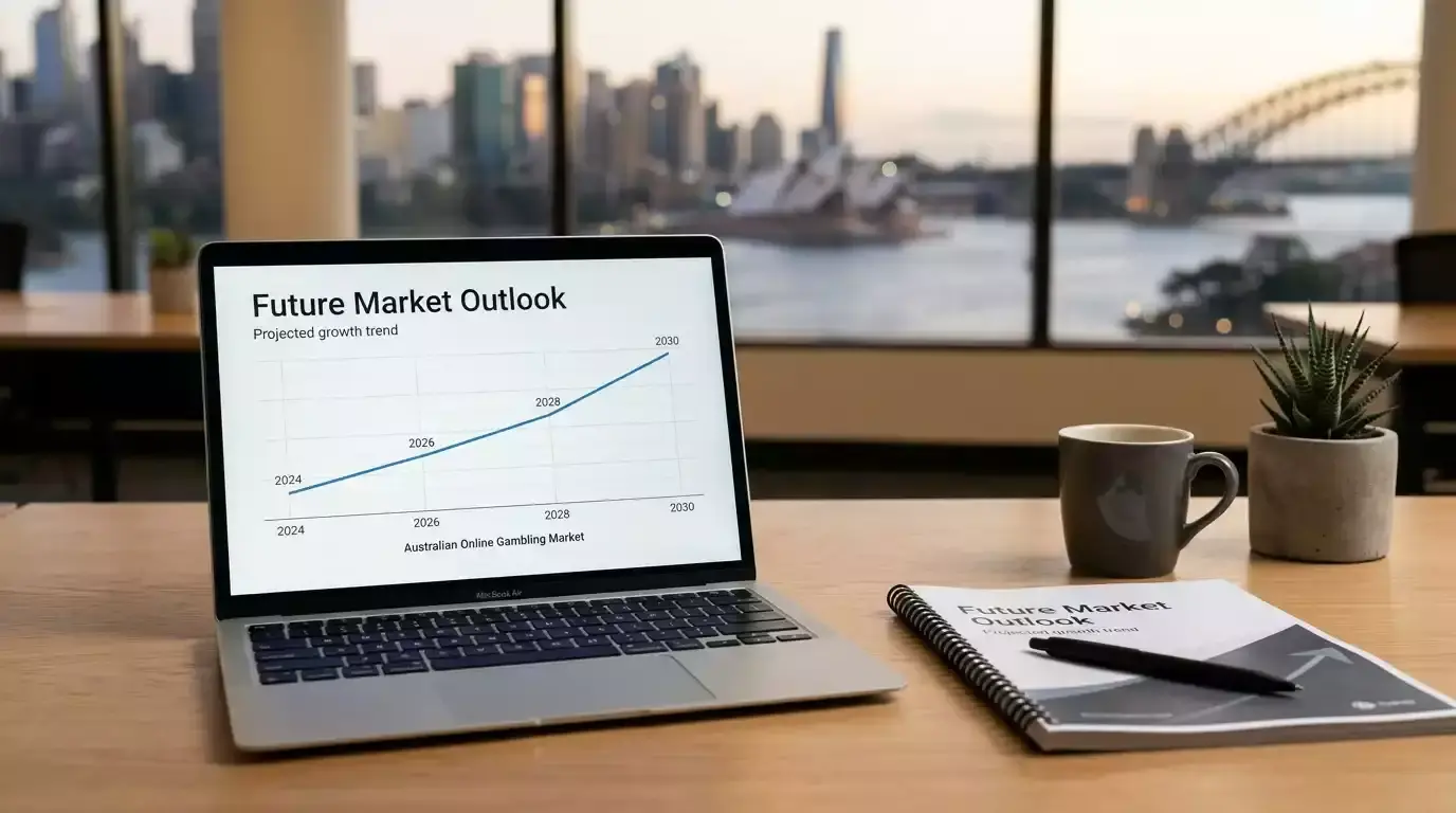 Future projections for Australia online gambling market growth
