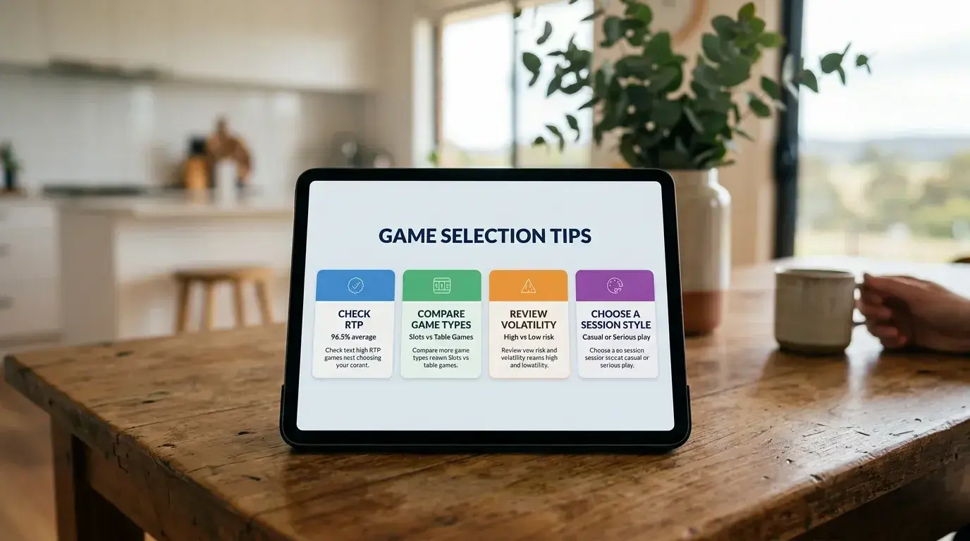 Game selection tips based on RTP at PayID casinos