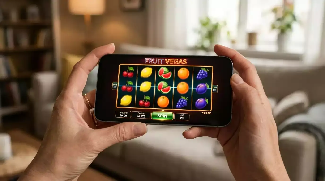 Real-money pokies session at a PayID casino on a mobile device in Australia